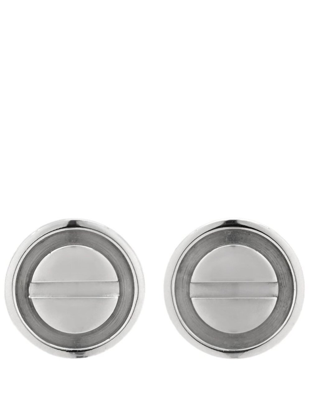 Cartier Love Earrings White Gold 18k
